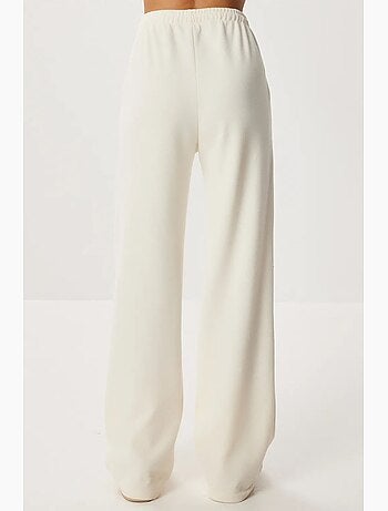 Pantalones jogger de pierna ancha con cierre de cordón istanbul
