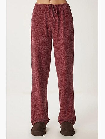 Pantalones jogger de pierna ancha con cierre de cordón istanbul