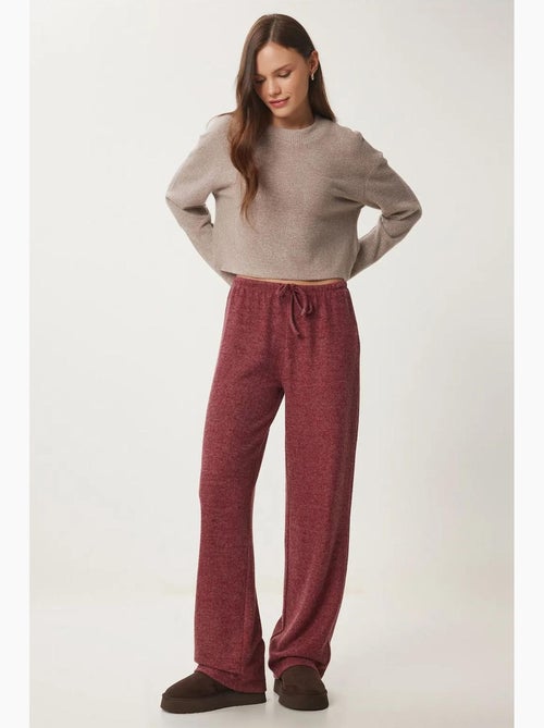 Pantalones jogger de pierna ancha con cierre de cordón istanbul - Kiabi Pantalones jogger de pierna ancha con cierre de cordón istanbul - Kiabi