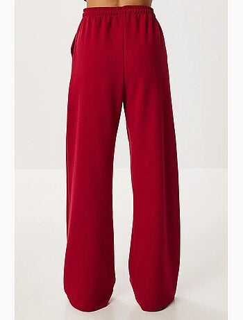 Pantalones jogger de pierna ancha con cierre de cordón istanbul