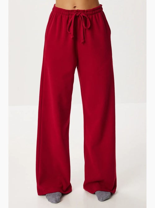 Pantalones jogger de pierna ancha con cierre de cordón istanbul - Kiabi Pantalones jogger de pierna ancha con cierre de cordón istanbul - Kiabi