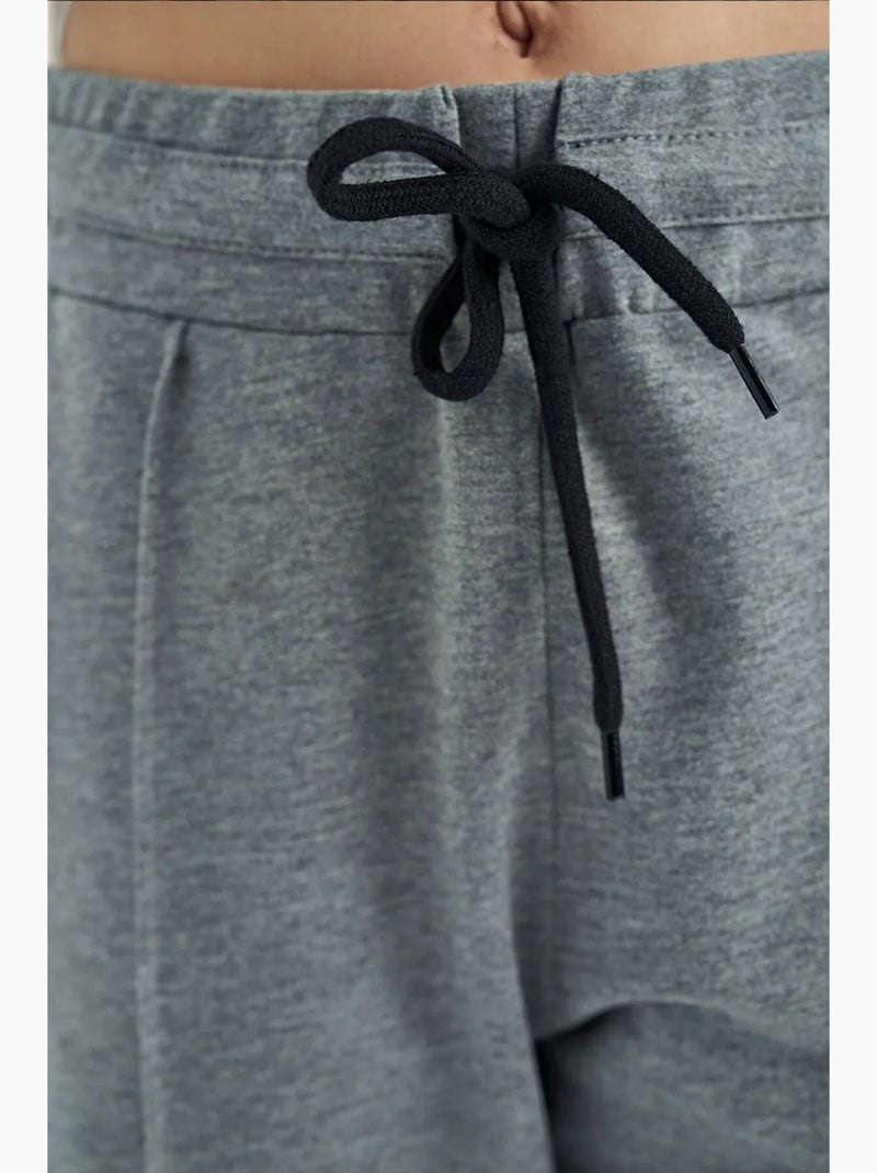 Pantalones juveniles unisex de mezcla de algodón tommy Gris - Kiabi