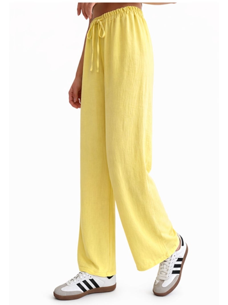 Pantalones Kebello Amarillo - Kiabi