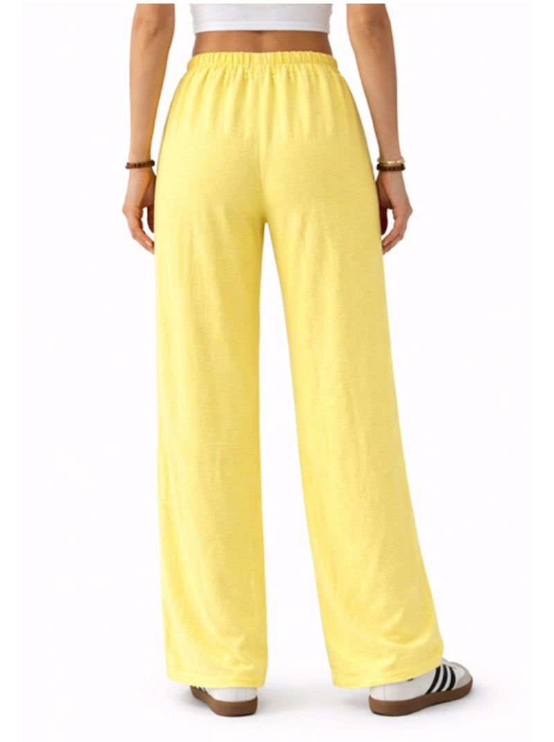 Pantalones Kebello Amarillo - Kiabi