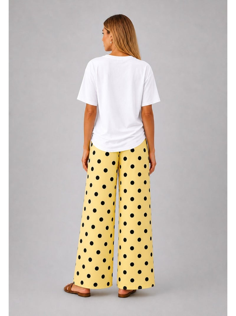 Pantalones Kebello Amarillo - Kiabi