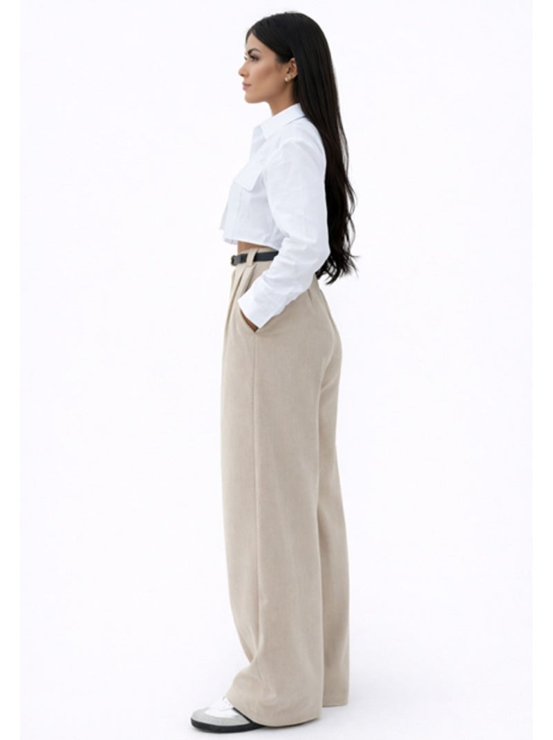 Pantalones Kebello Beige - Kiabi
