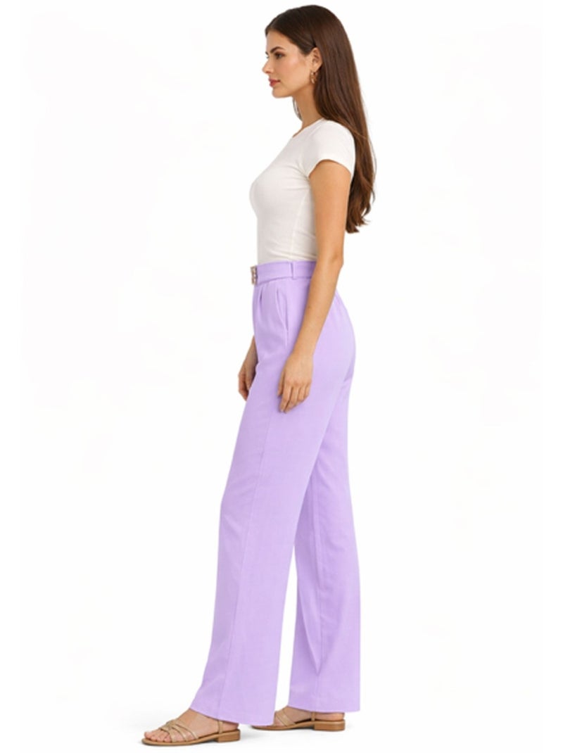 Pantalones Kebello Violeta - Kiabi