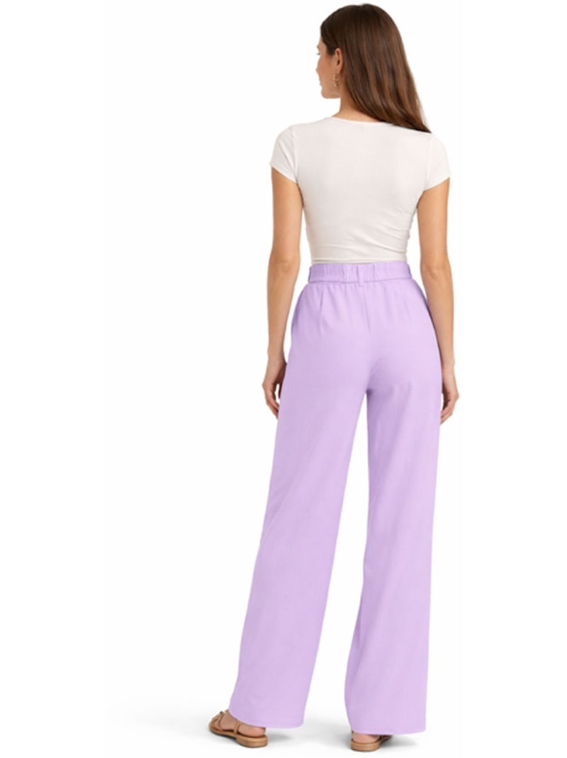 Pantalones Kebello Violeta - Kiabi