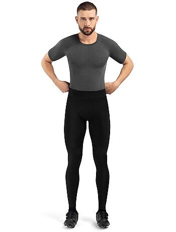 Pantalones largos ciclismo con badana hombre ciclismo hombre core topclass