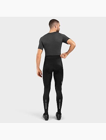 Pantalones largos ciclismo con badana hombre ciclismo hombre core topclass