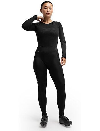 Pantalones largos ciclismo con badana mujer ciclismo mujer core lookout