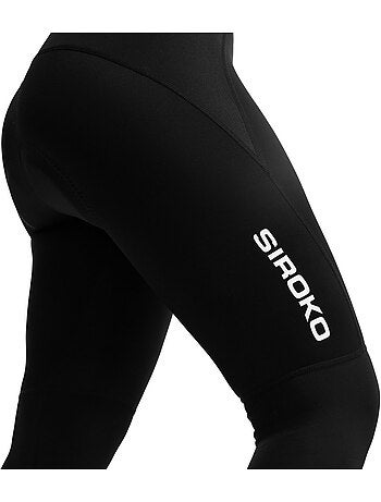 Pantalones largos ciclismo con badana mujer ciclismo mujer core lookout