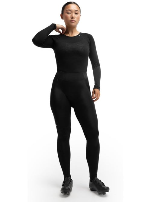 Pantalones largos ciclismo con badana mujer ciclismo mujer core lookout - Kiabi