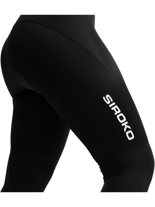 Pantalones largos ciclismo con badana mujer ciclismo mujer core lookout - Kiabi