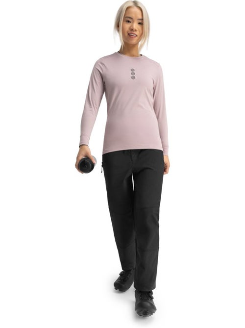 Pantalones largos de gravel mujer ciclismo mujer jeju - Kiabi