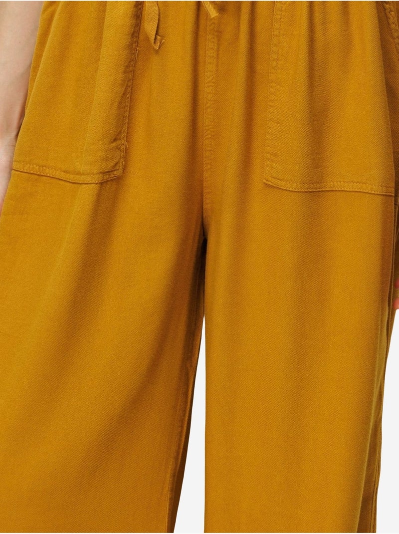 Pantalones largos de pierna recta con cintura elástica para mujer mixray Ámbar - Kiabi