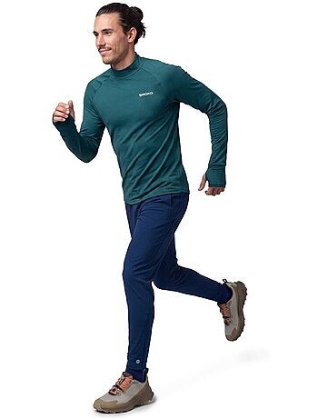 Pantalones largos elásticos trail running hombre hombre tor