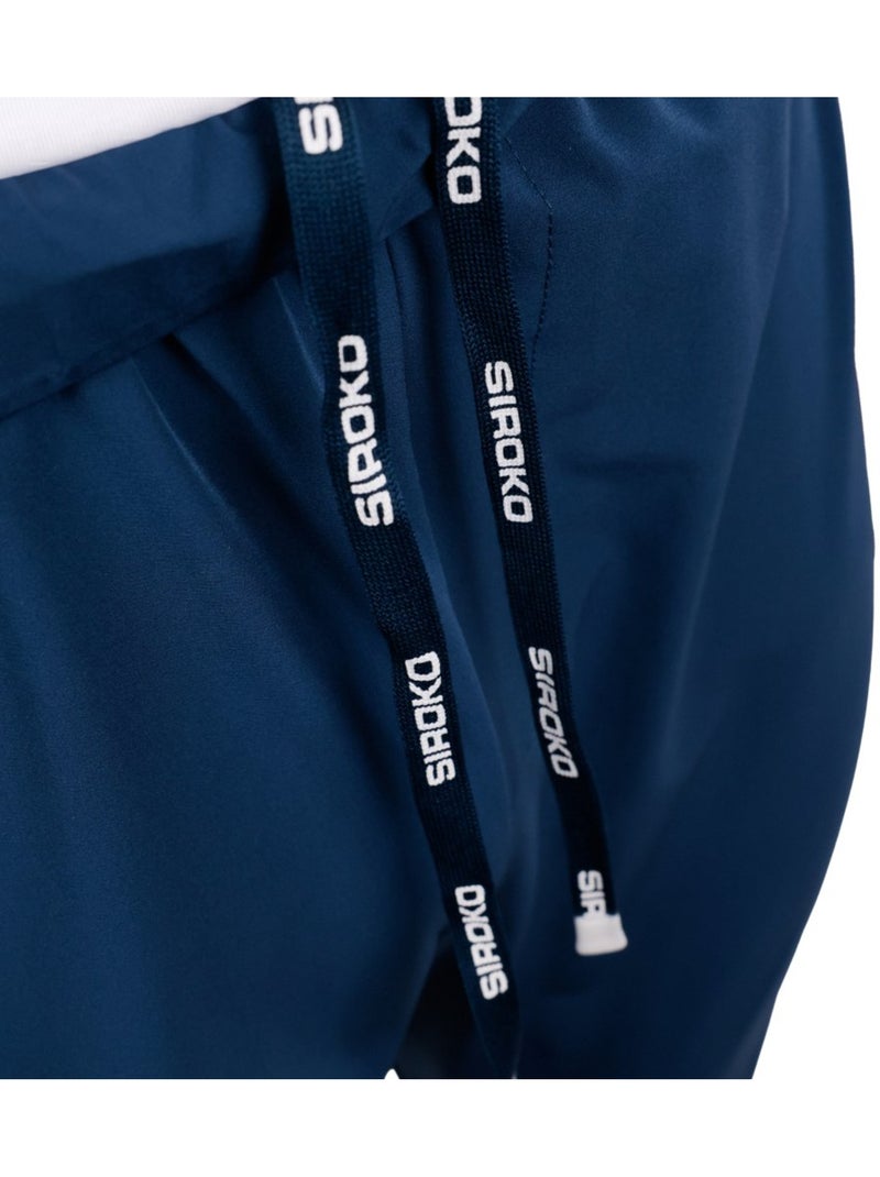 Pantalones largos elásticos trail running hombre hombre tor Azul - Kiabi