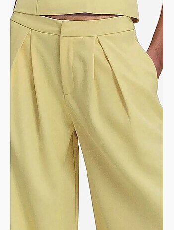 Pantalones largos plisados de pierna ancha hiccup