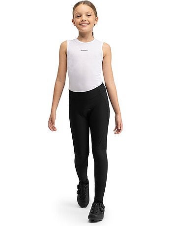 Pantalones largos térmicos ciclismo con badana niña ciclismo niños y niñas k