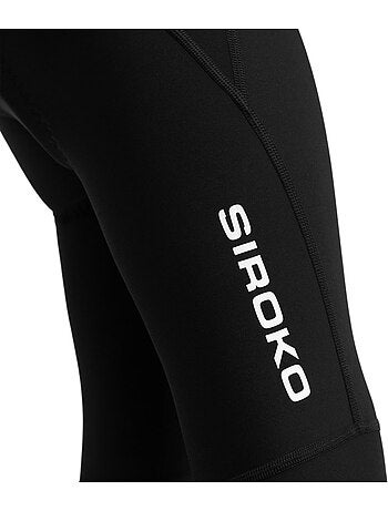 Pantalones largos térmicos ciclismo con badana niña ciclismo niños y niñas k