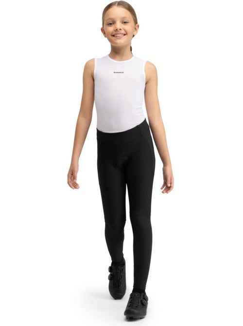 Pantalones largos térmicos ciclismo con badana niña ciclismo niños y niñas k - Kiabi