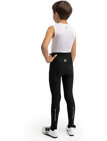Pantalones largos térmicos ciclismo con badana niño ciclismo niños y niñas k
