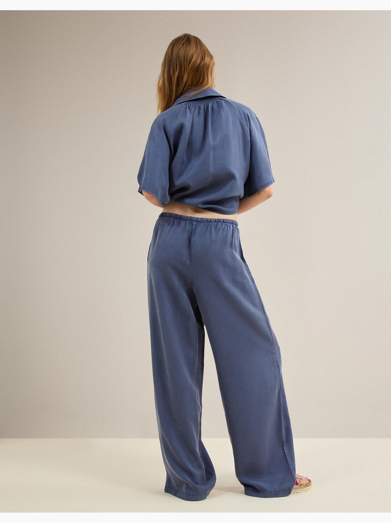 Pantalones Lyocell, MO Fashion Azul - Kiabi