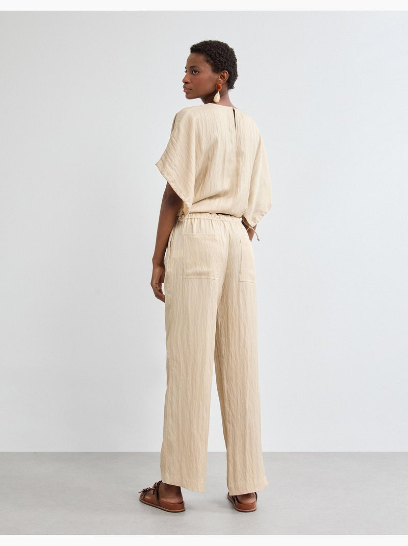 Pantalones Lyocell, MO Fashion Beige - Kiabi