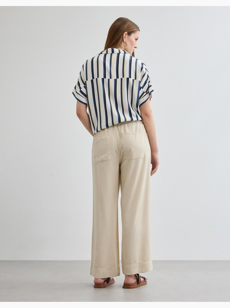 Pantalones Lyocell, MO Fashion Beige - Kiabi