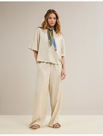 Pantalones Lyocell, MO Fashion
