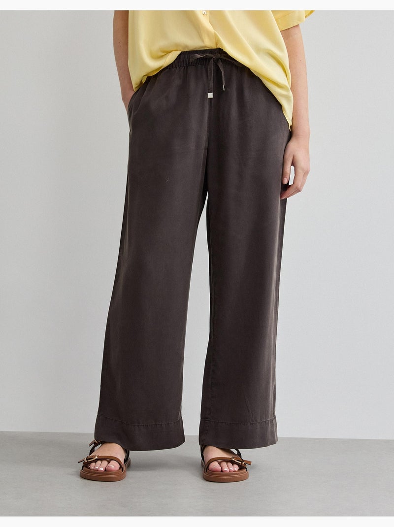 Pantalones Lyocell, MO Fashion Gris - Kiabi