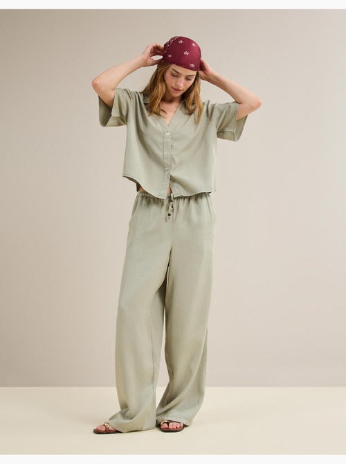 Pantalones Lyocell, MO Fashion - Kiabi Pantalones Lyocell, MO Fashion - Kiabi