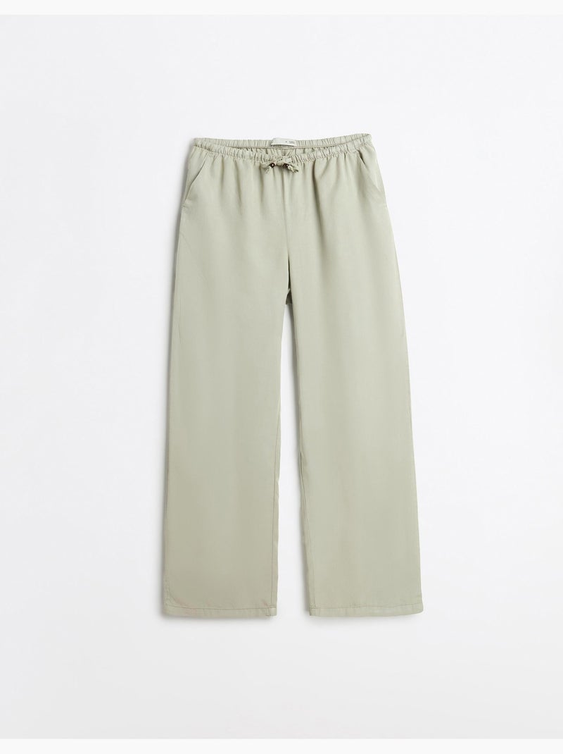Pantalones Lyocell, MO Fashion Gris - Kiabi