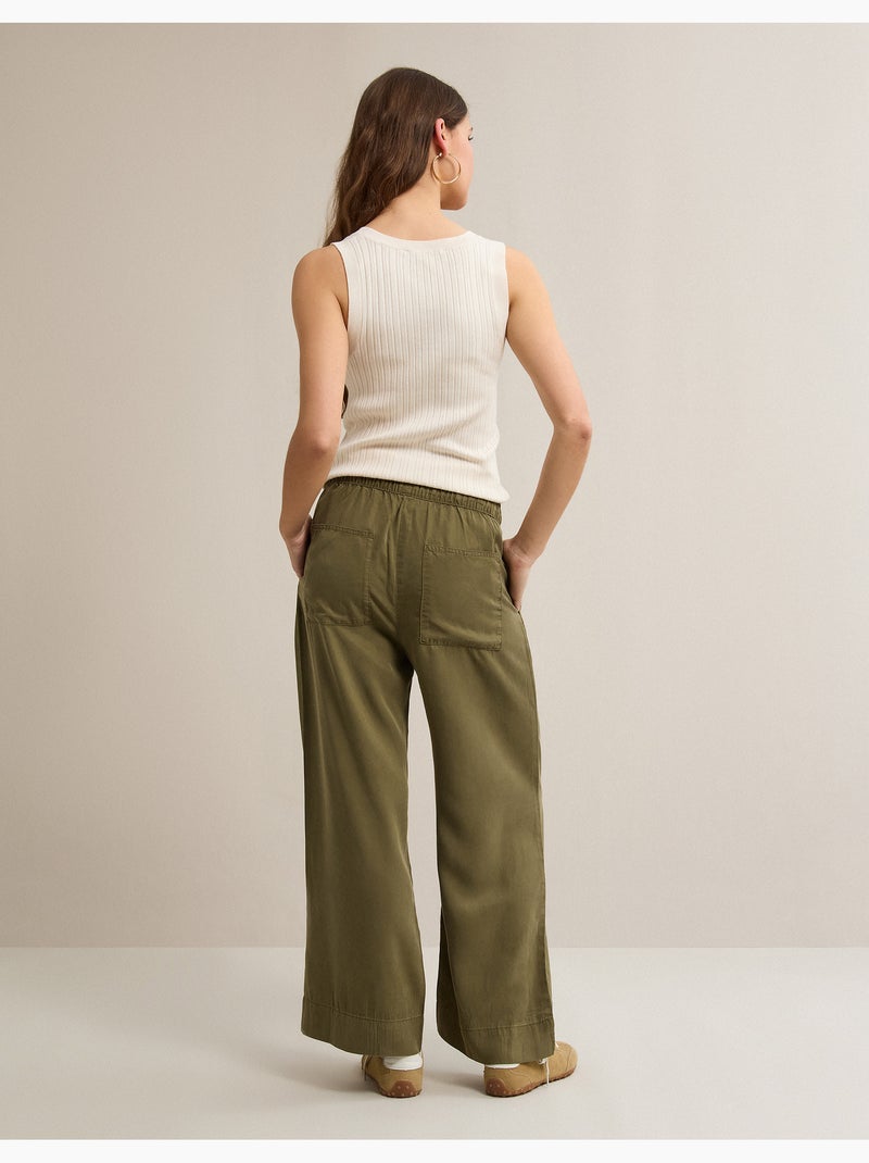 Pantalones Lyocell, MO Fashion Verde - Kiabi