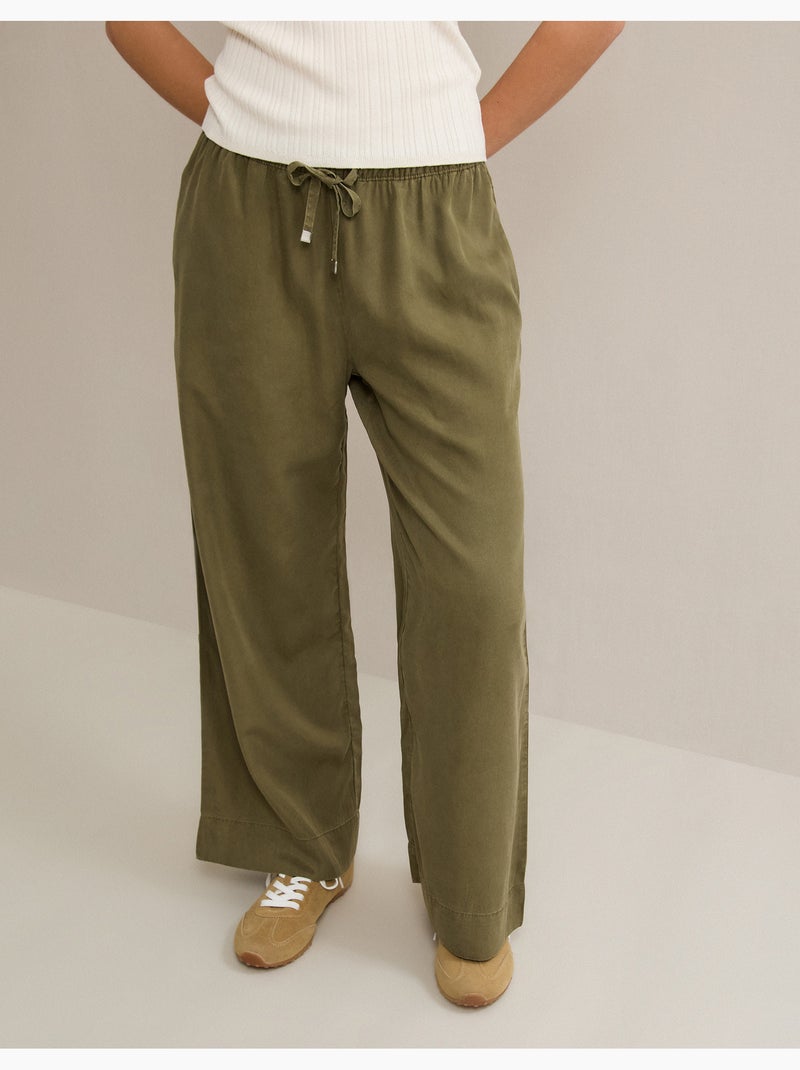 Pantalones Lyocell, MO Fashion Verde - Kiabi