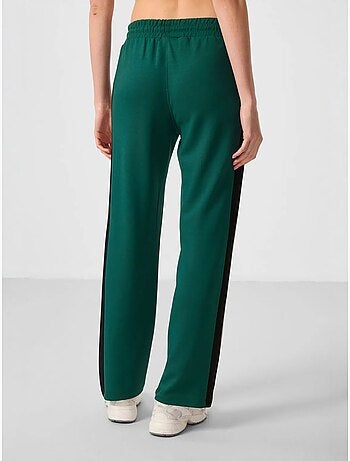 Pantalones palazzo a rayas con cintura con cordón tommy