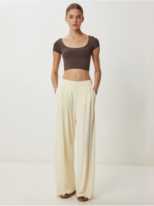 Pantalones palazzo anchos sin cierres istanbul - Kiabi Pantalones palazzo anchos sin cierres istanbul - Kiabi