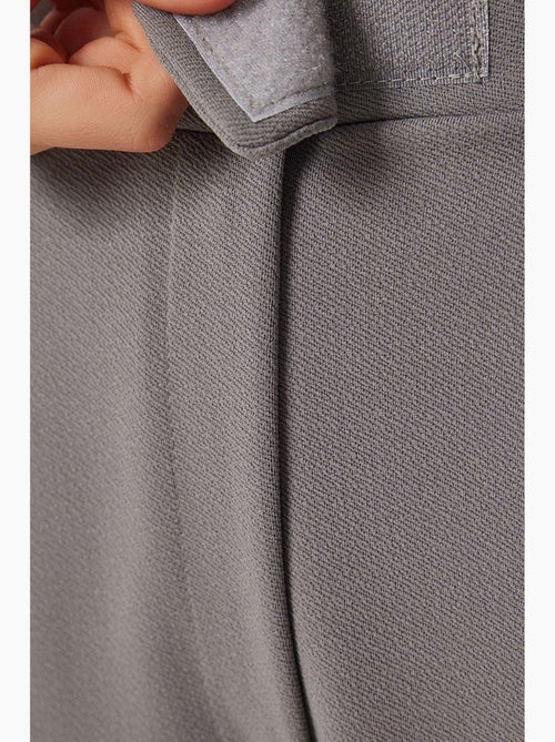 Pantalones palazzo de talle alto texturizados istanbul - Kiabi Pantalones palazzo de talle alto texturizados istanbul - Kiabi