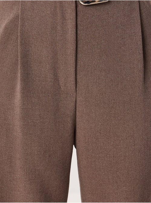 Pantalones palazzo de tiro alto y pernera ancha con cinturón istanbul - Kiabi Pantalones palazzo de tiro alto y pernera ancha con cinturón istanbul - Kiabi