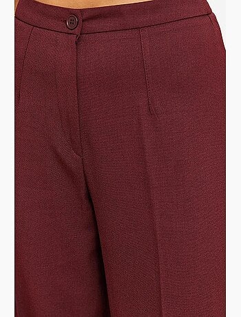 Pantalones palazzo de tiro alto y pernera ancha lucci