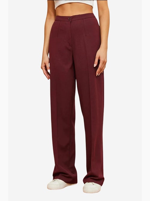 Pantalones palazzo de tiro alto y pernera ancha lucci - Kiabi Pantalones palazzo de tiro alto y pernera ancha lucci - Kiabi