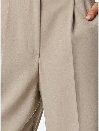 Pantalones palazzo plisados con cierre de cremallera estambul istanbul