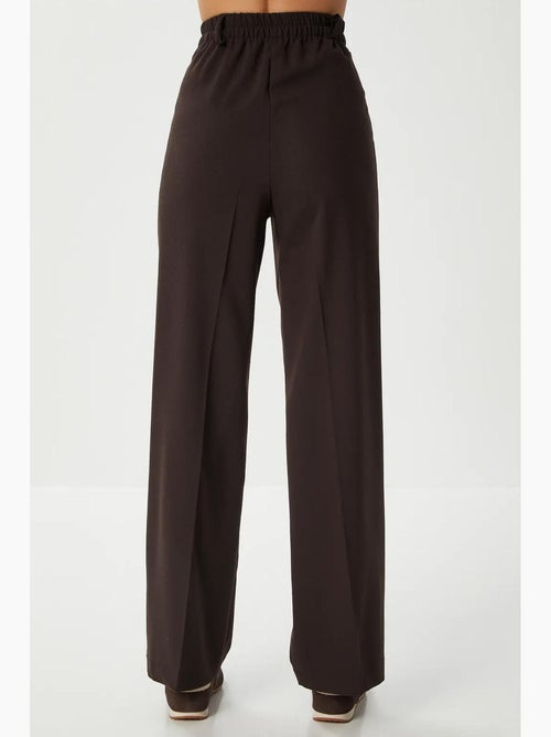 Pantalones palazzo plisados con cierre de cremallera estambul istanbul - Kiabi Pantalones palazzo plisados con cierre de cremallera estambul istanbul - Kiabi