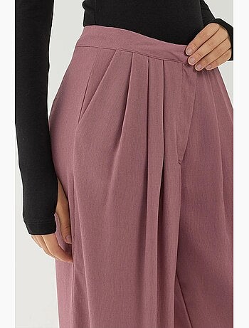 Pantalones palazzo plisados de pierna ancha hiccup