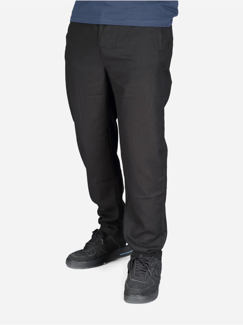 Pantalones para ponerse - Frilivin Negro - Kiabi