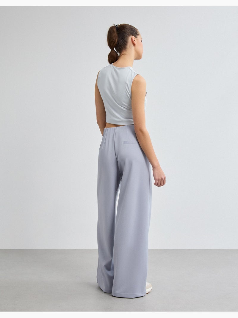 Pantalones Piquet, MO Fashion Azul - Kiabi