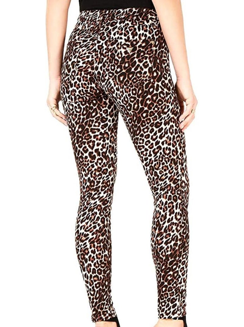 Pantalones pitillo de Guess para mujer Marrón capuchino - Kiabi