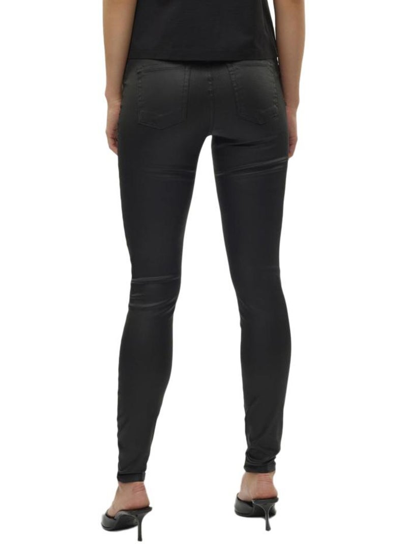 Pantalones pitillo de mujer Vero Moda Negro - Kiabi