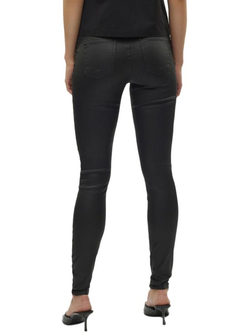 Pantalones pitillo de mujer Vero Moda Negro - Kiabi